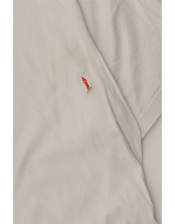 T-shirt da uomo Ellesse Top Small in cotone bianco