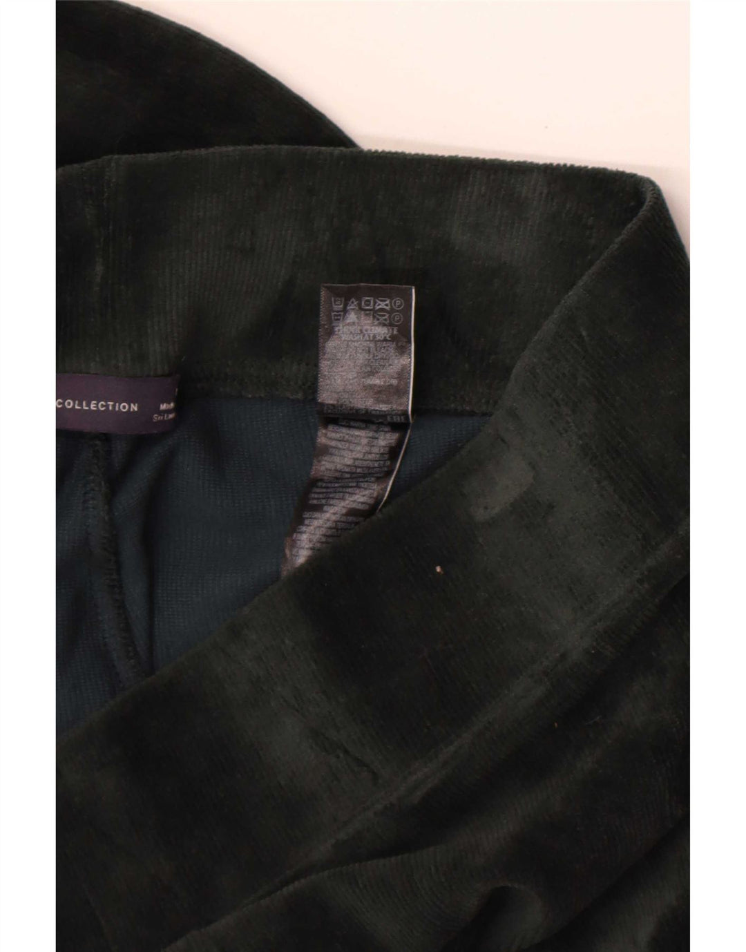 Leggings da donna Marks & Spencer UK 12 Cotone verde medio