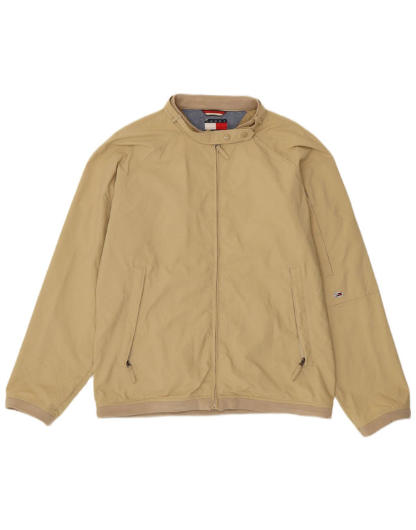 Giubbotto bomber da donna Tommy Hilfiger UK 16 grande nylon beige