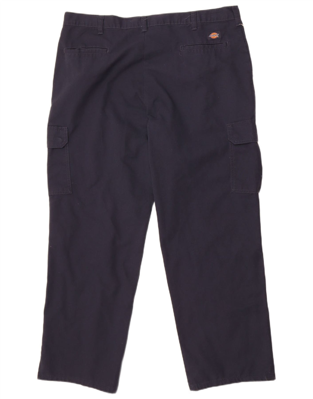 Pantaloni cargo dritti da uomo Dickies W40 L30 poliestere blu navy