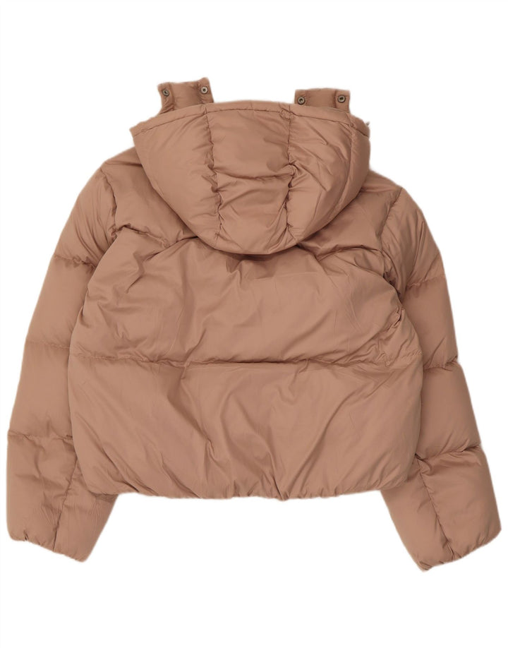 Giacca imbottita oversize con cappuccio da donna Levi's UK 10 piccola poliestere viola
