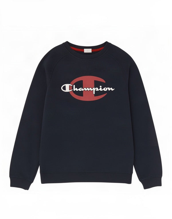 Felpa Champion da ragazzo, 13-14 anni, XL, colore blu navy, colore sportivo