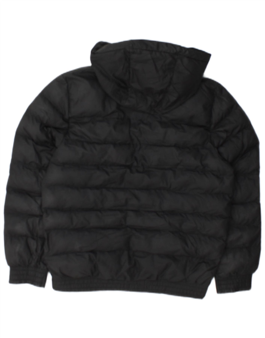 Giacca imbottita con cappuccio Nike da ragazzo 12-13 anni, grande, poliestere nero