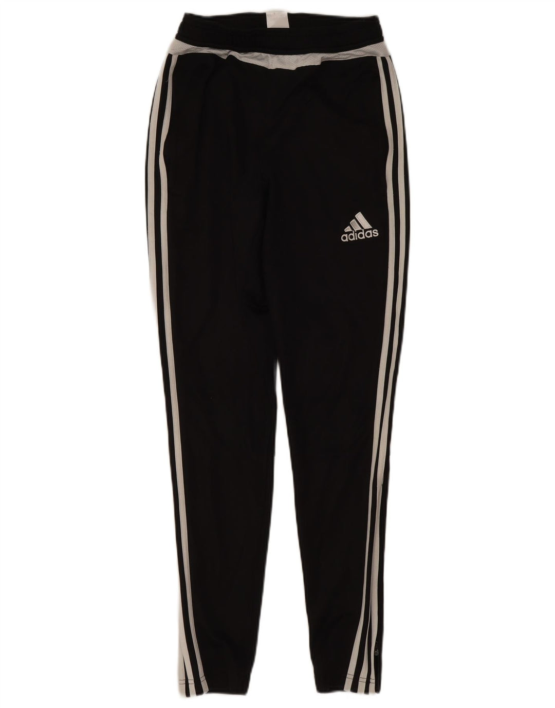 Pantaloni da tuta Adidas Climalite da uomo XS Poliestere color block nero