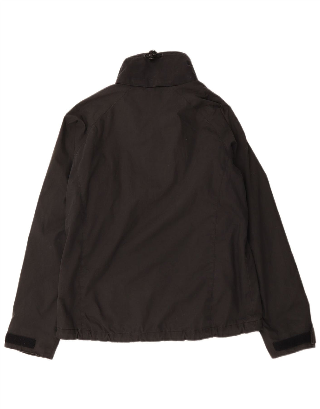 Giacca antipioggia da donna Jack Wolfskin UK 12/14 poliestere nero medio