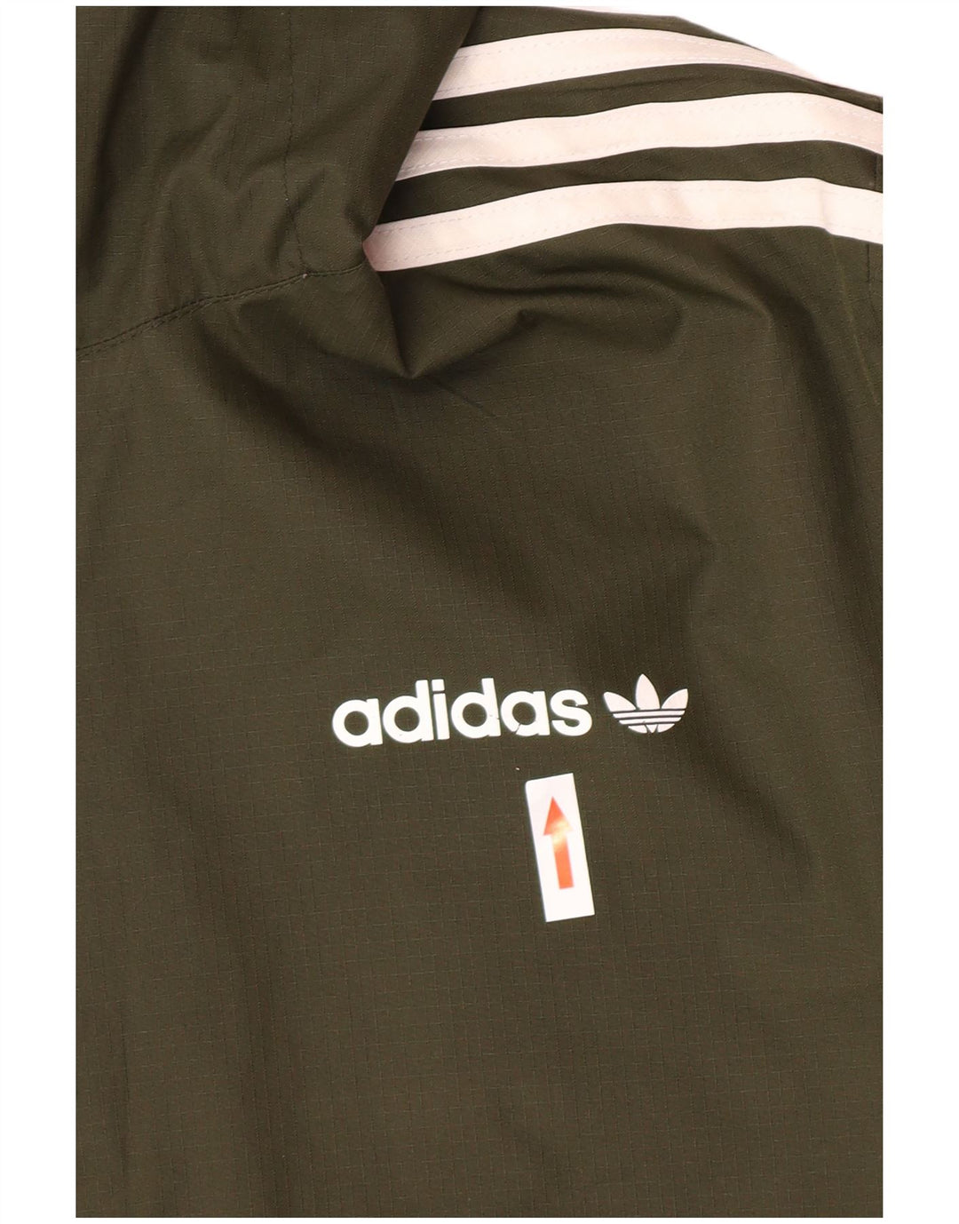 Giacca bomber reversibile da uomo con cappuccio Adidas UK 36 Small Khaki Poliestere