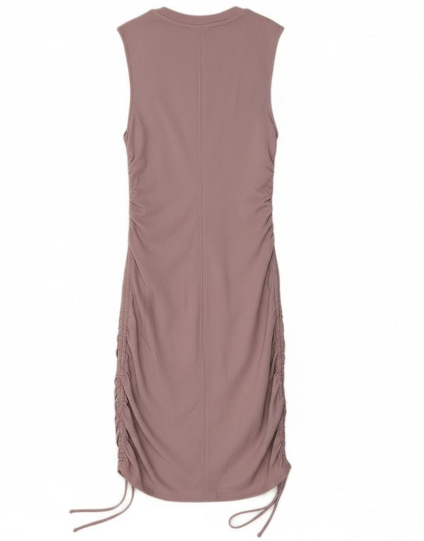 Abito aderente senza maniche da donna Zara UK 12 Viola medio