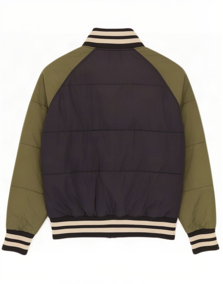 Zara Giacca imbottita con grafica per ragazzi 13-14 anni Medium Blu navy Colourblock