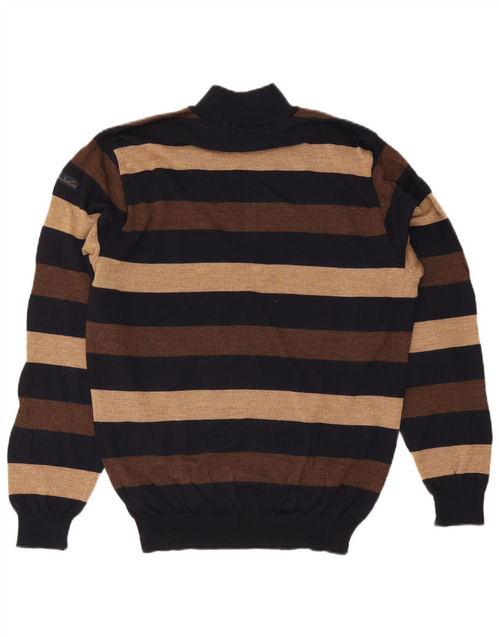 Paul & Shark Maglione da uomo con zip e collo da yachting grande multicolore
