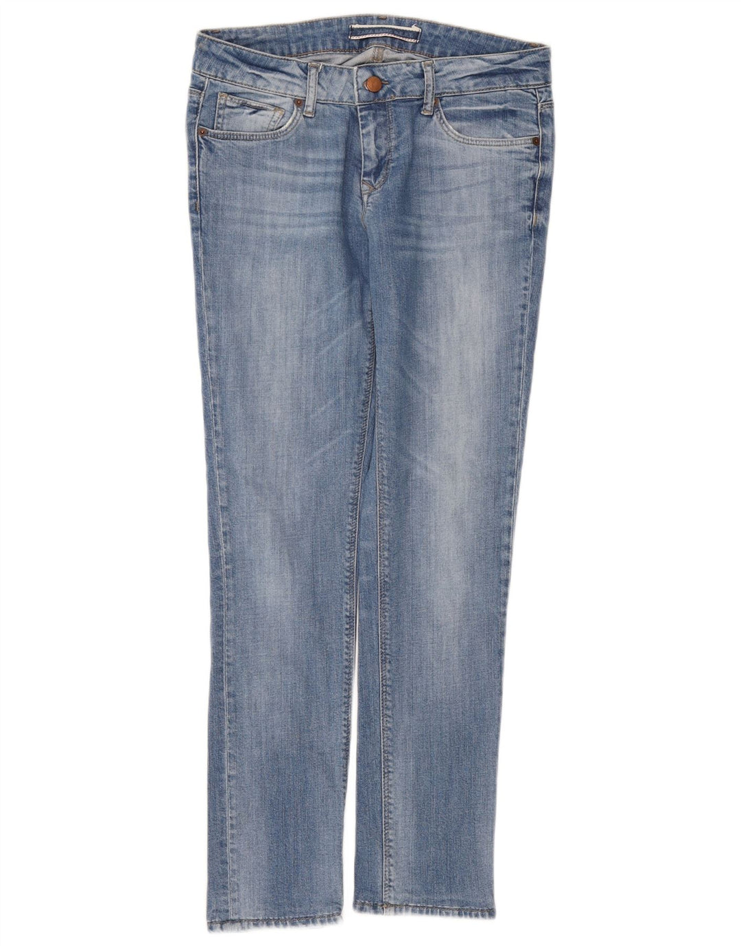 Jeans slim da donna Zara EU 40 medio W30 L29 cotone blu