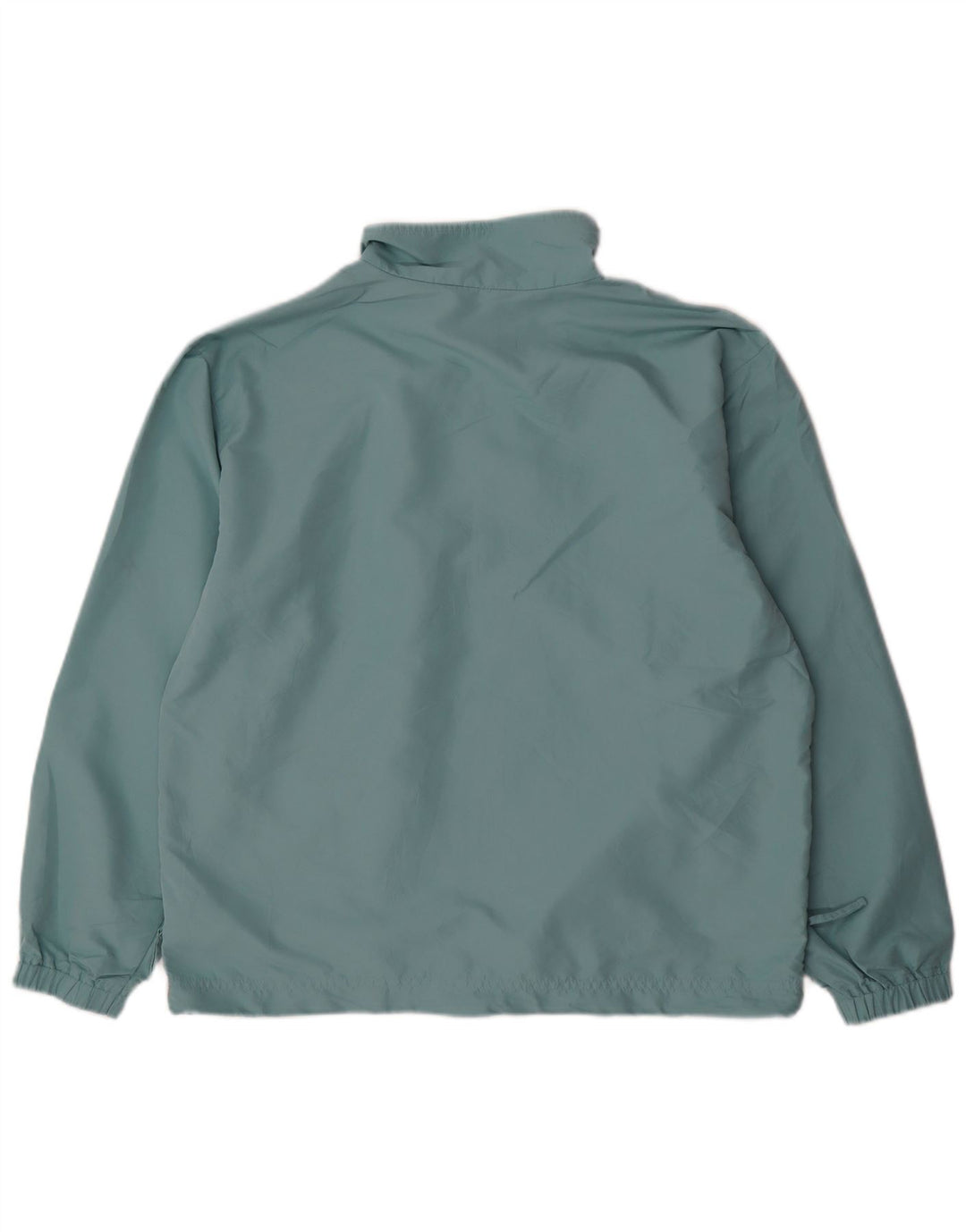 Top da tuta da uomo con zip e collo IZOD in poliestere blu medio