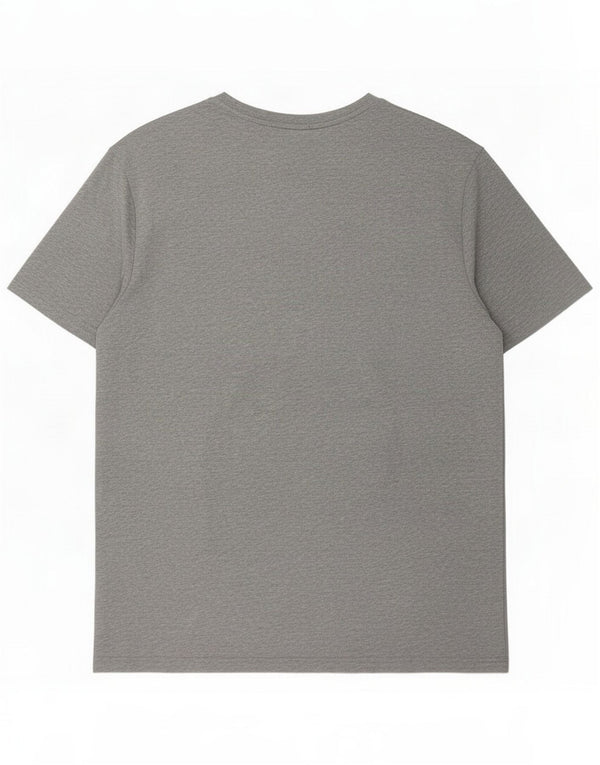 T-shirt grafica da uomo Puma Top 2XL cotone chiazzato grigio