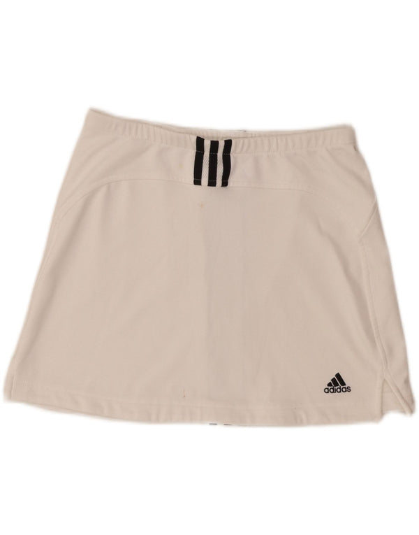 Gonna da tennis Adidas Climalite da donna UK 10 piccola poliestere bianco