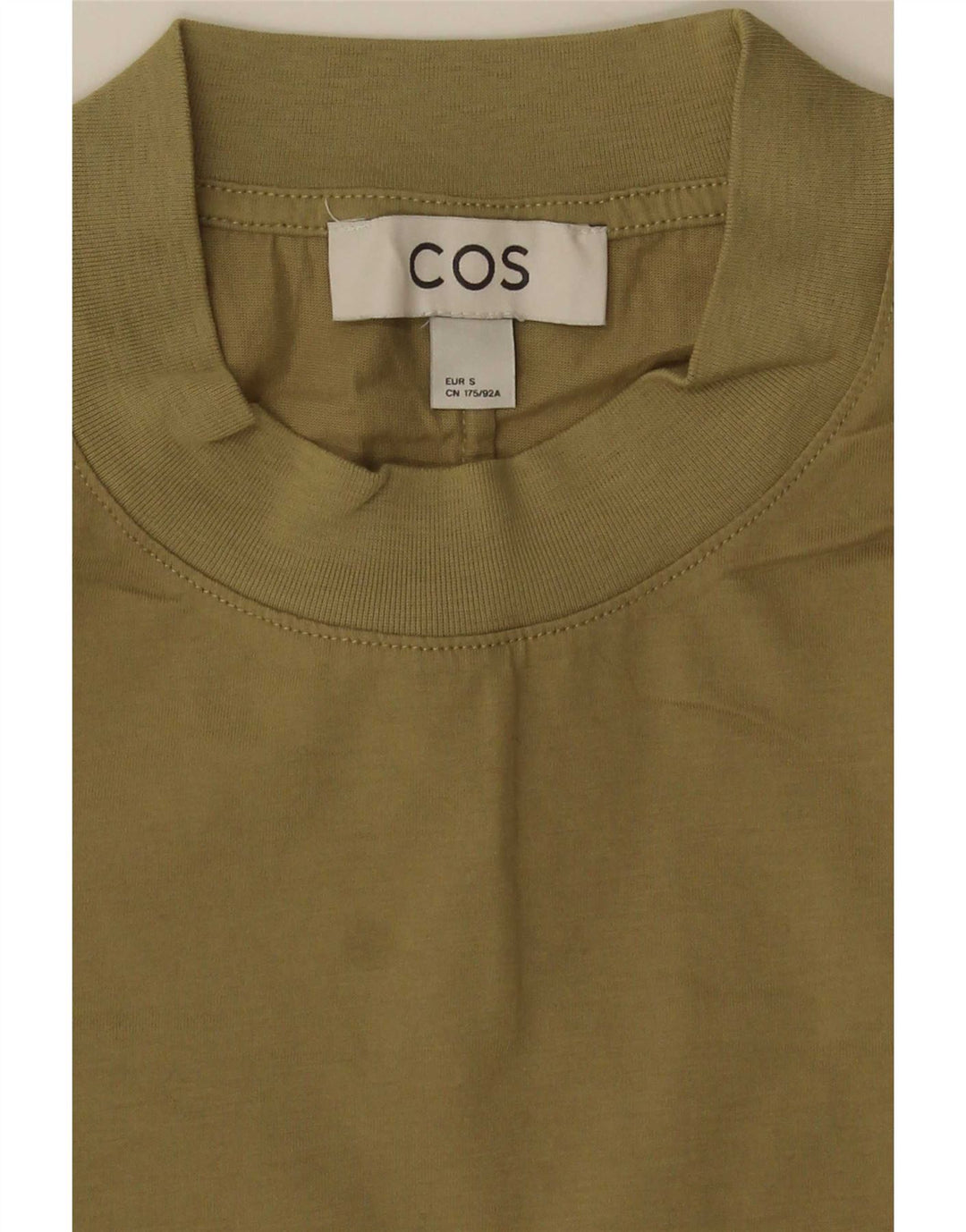 T-shirt da uomo Cos Top piccola kaki