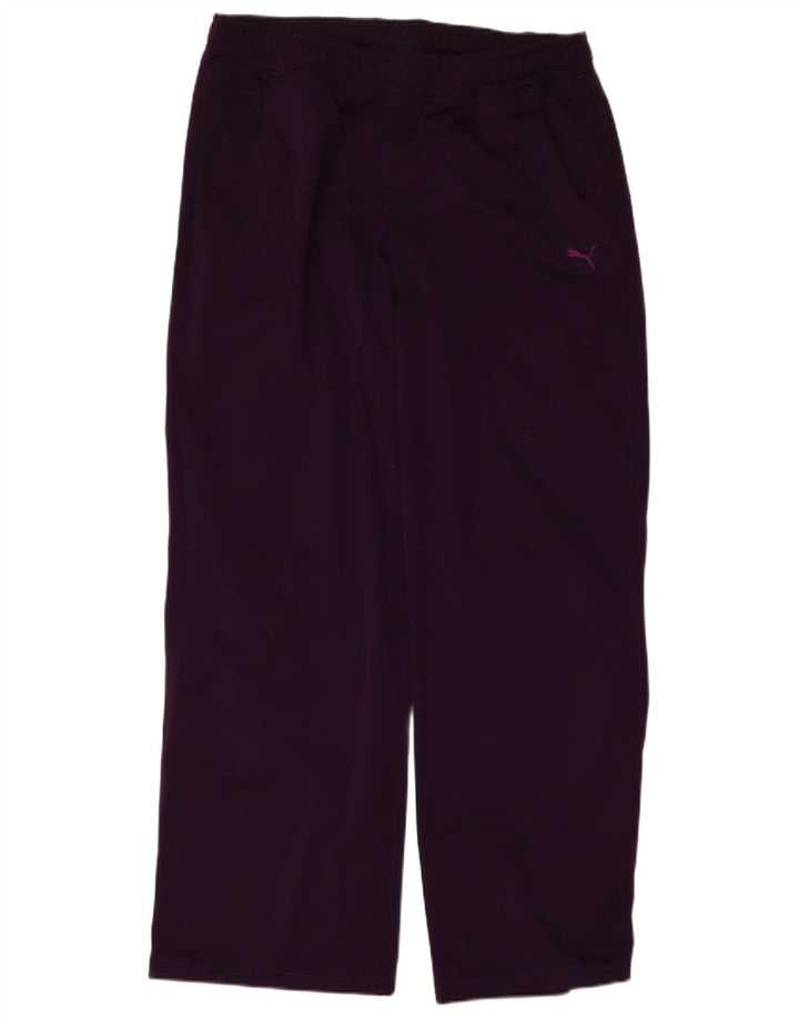Pantaloni della tuta da donna Puma UK 12 Poliestere viola medio