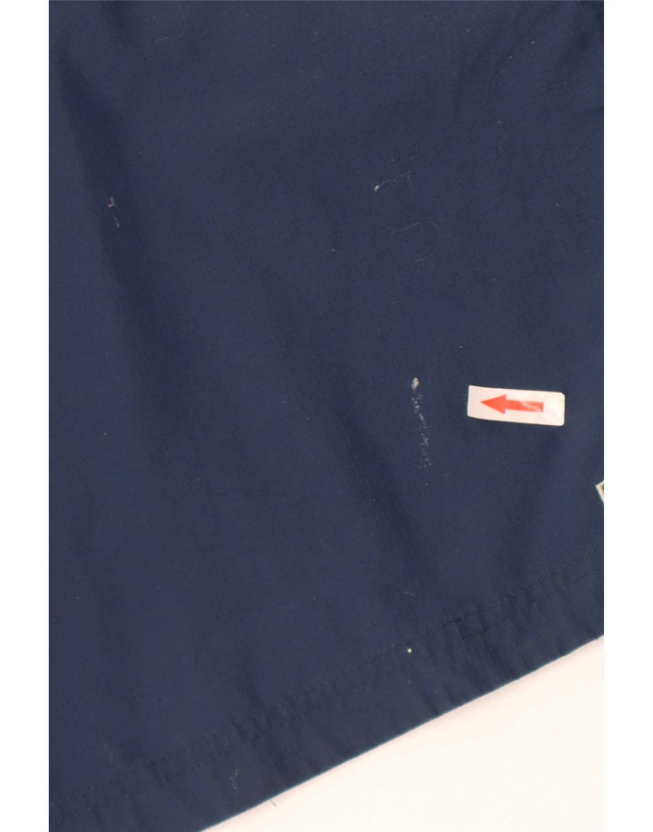 Pantaloncini sportivi Reebok da uomo di grandi dimensioni in nylon blu navy