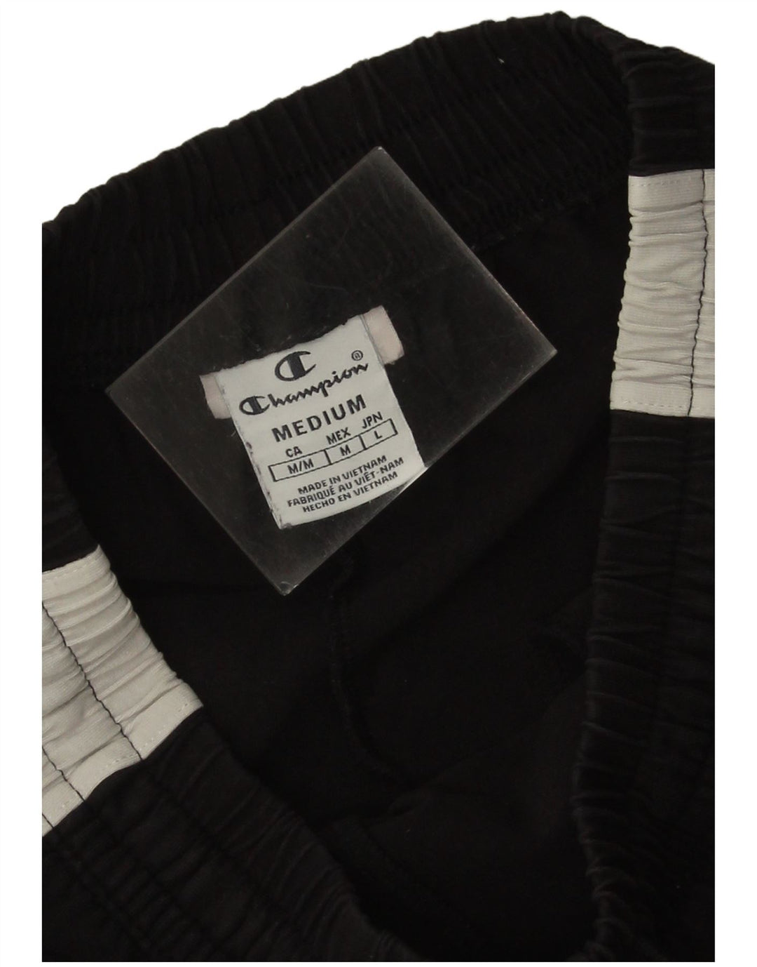 Pantaloncini sportivi grafici da donna Champion UK 12 Medium Black Colourblock