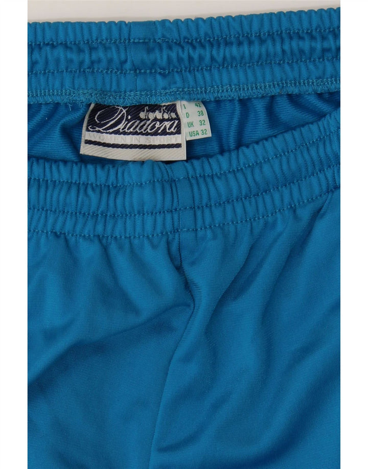 DIADORA Womens Tracksuit Trousers UK 14 Large  Blue Polyester Vintage Diadora and Second-Hand Diadora from Messina Hembry 