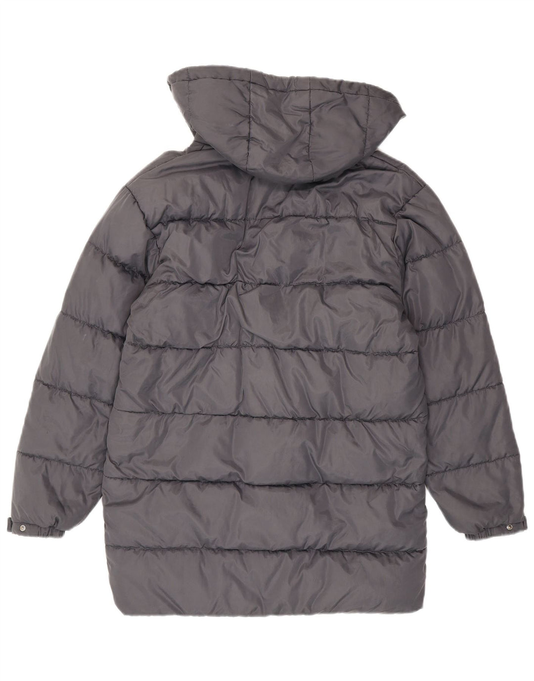 Cappotto imbottito oversize con cappuccio da donna Ellesse UK 6 XS nylon grigio