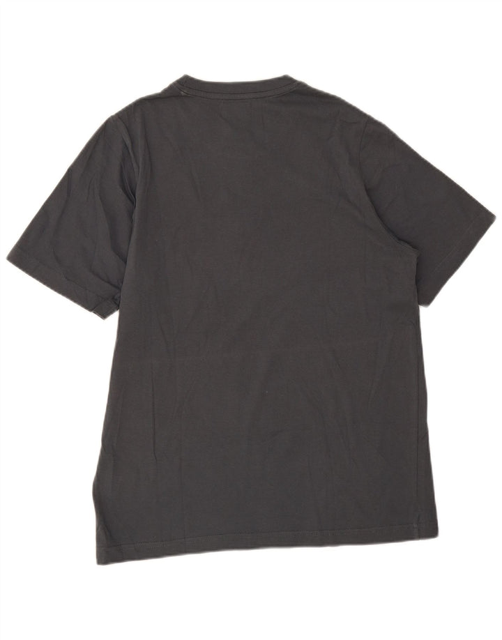 T-shirt grafica da uomo Kappa Top Small in cotone grigio