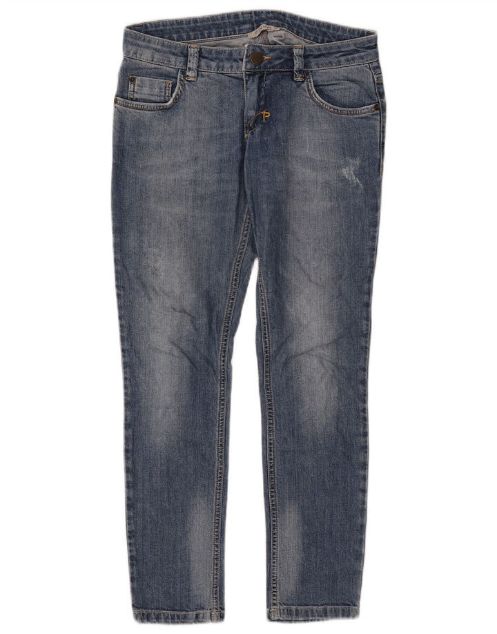 Jeans Slim Donna Pinko W28 L27 Blu Cotone