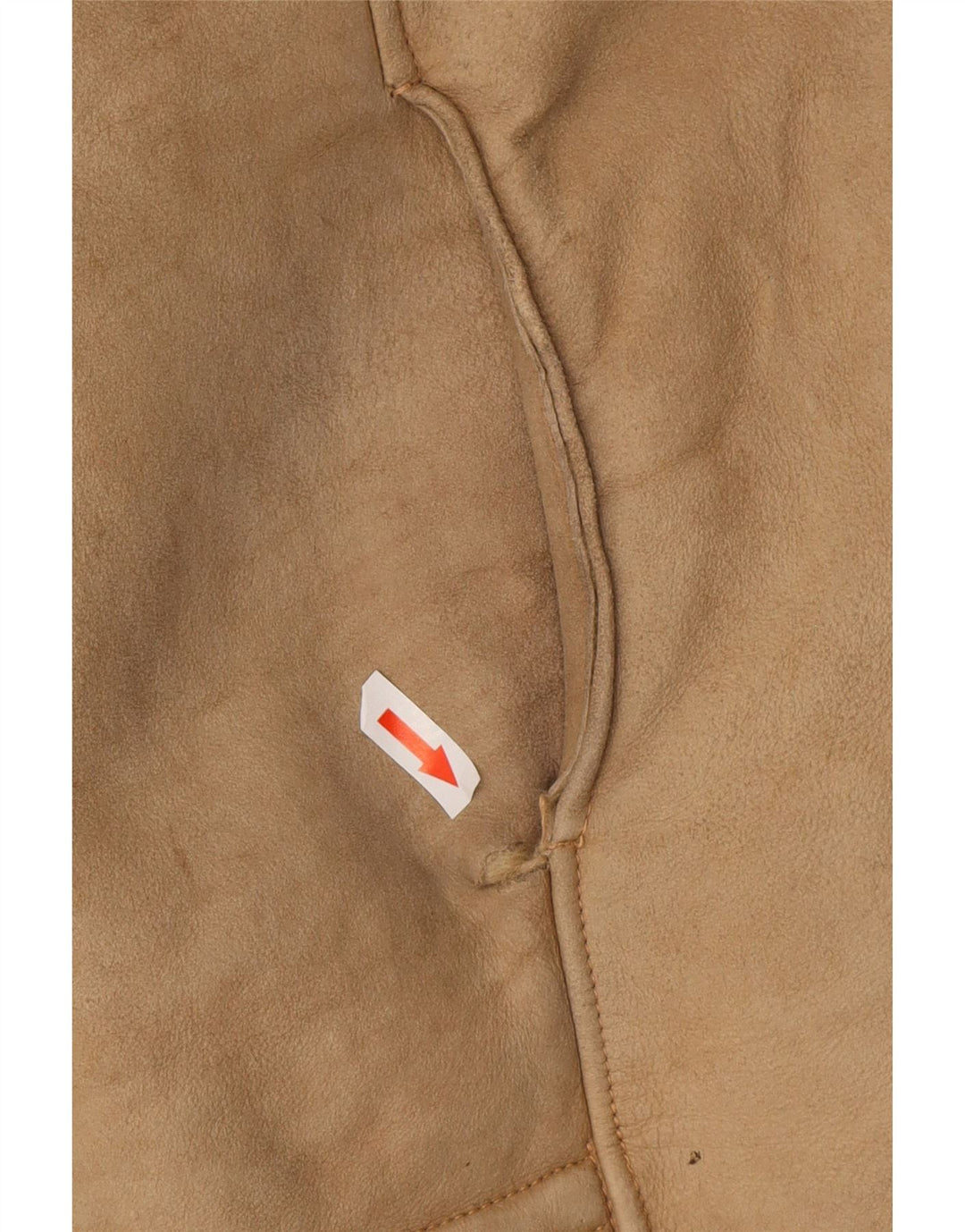 Giacca in shearling vintage da uomo UK 38 Marrone medio