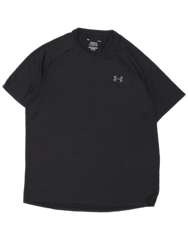 Maglietta Under Armour da uomo Heat Gear, grande, nera