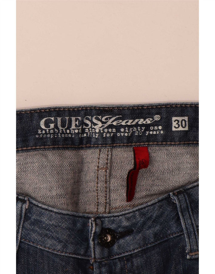 Jeans slim da donna Guess W30 L30 cotone blu