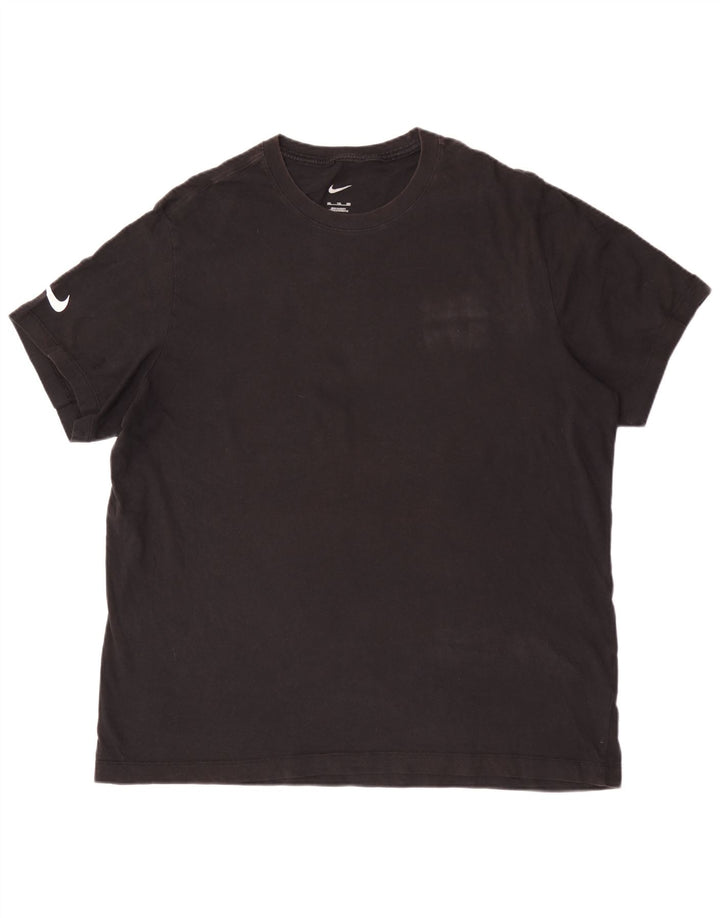 T-shirt da uomo NIKE Top 2XL cotone nero