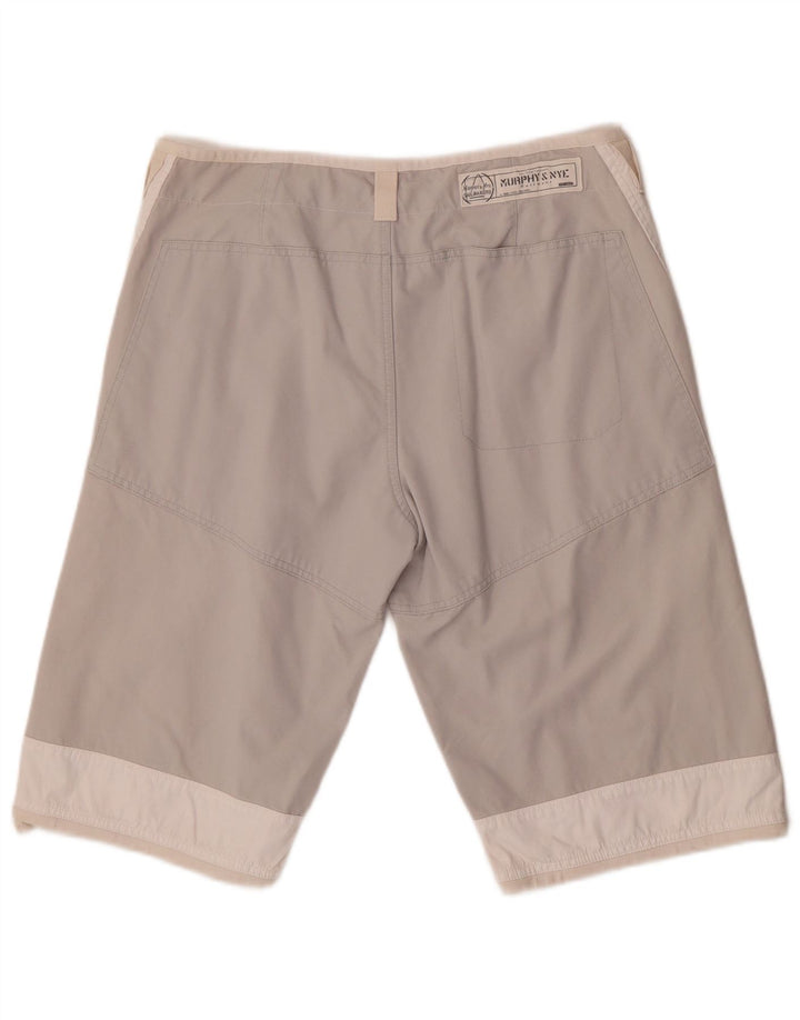 Pantaloncini chino da uomo Murphy & Nye Sailmakers W34 Large White Colourblock