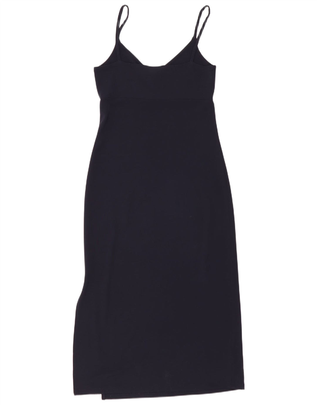 Abito lungo senza maniche da donna Gap UK 12 Rayon blu navy medio