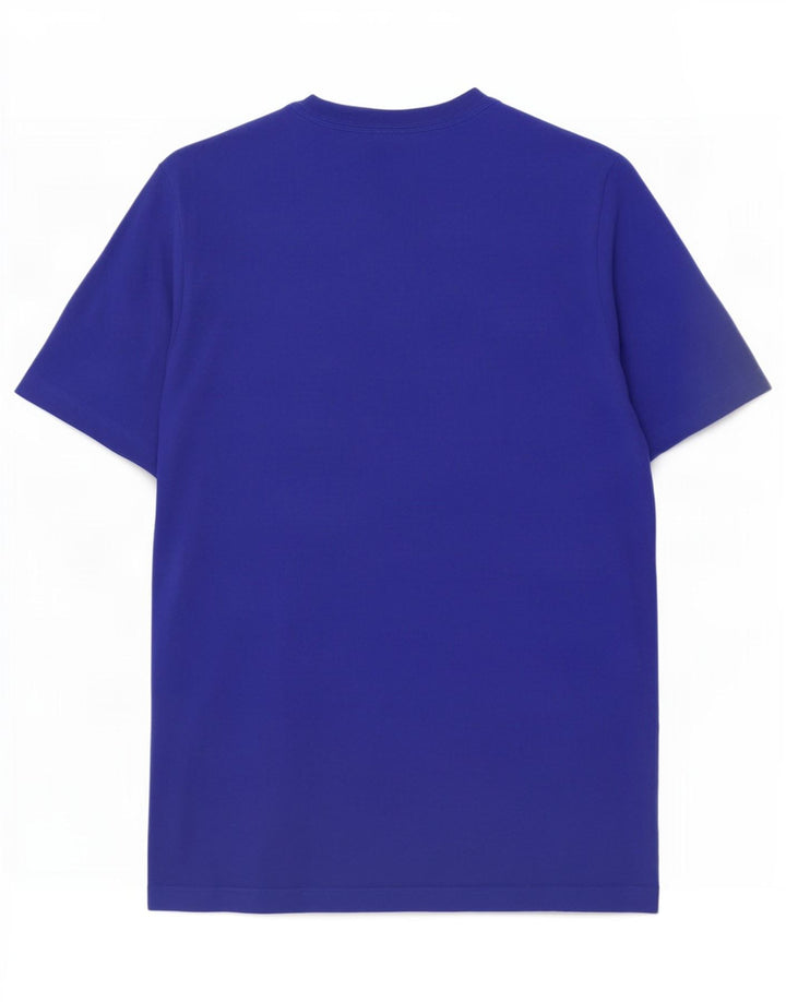 T-shirt Adidas da uomo Top Small in cotone blu