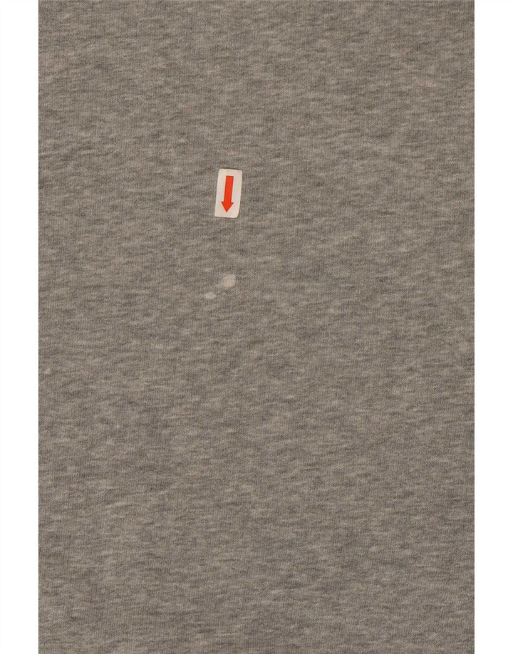Felpa grafica da uomo Puma Maglione 4XL Cotone chiazzato grigio