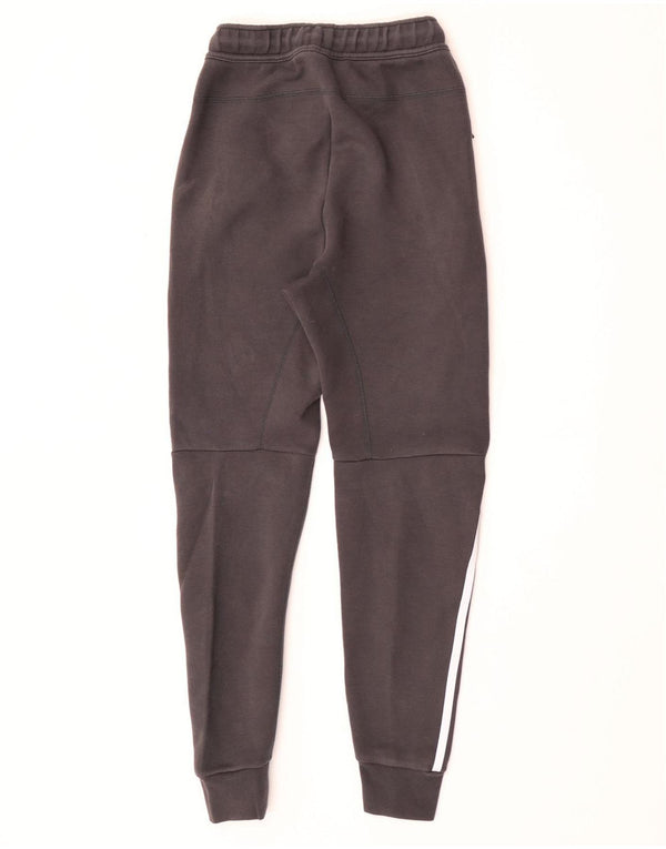 Pantaloni della tuta da donna Nike Joggers UK 6 XS cotone a righe grigie