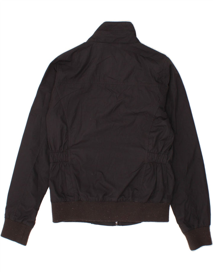 CHAMPION Womens Bomber Jacket UK 10 Small Black Polyester Vintage Champion and Second-Hand Champion from Messina Hembry 