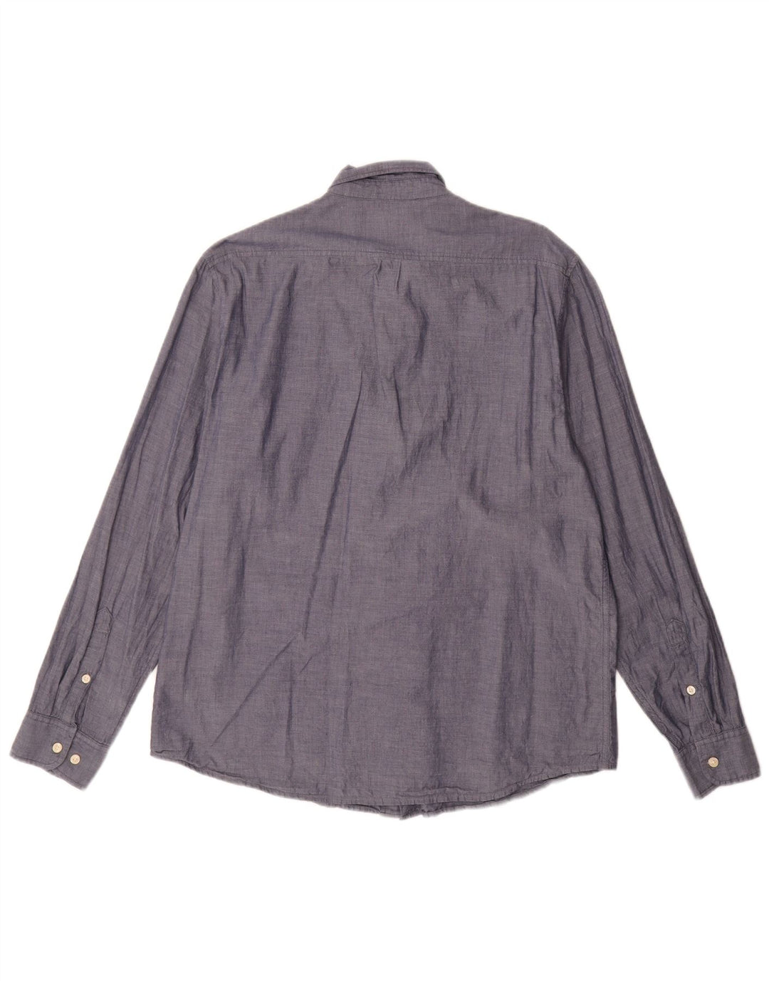 Camicia da uomo Lee XL in cotone blu navy