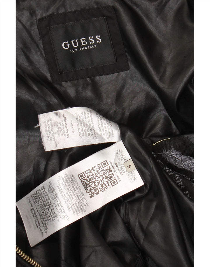 Giacca imbottita da donna Guess UK 10 Small Poliestere nero