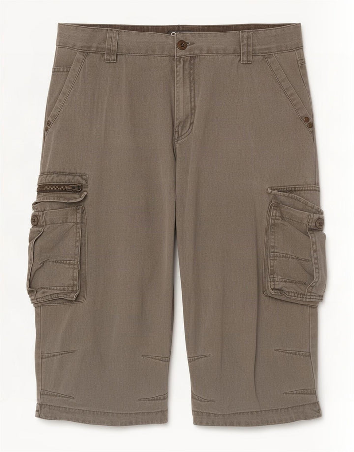 Pantaloncini cargo da uomo OWK XL W40 cotone kaki