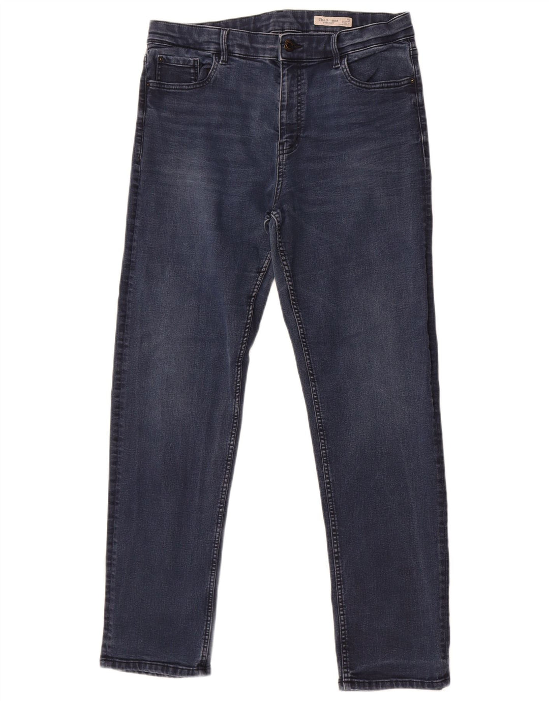 Marks & Spencer Jeans dritti da donna The Sienna UK 16 Large W32 L29 Blu