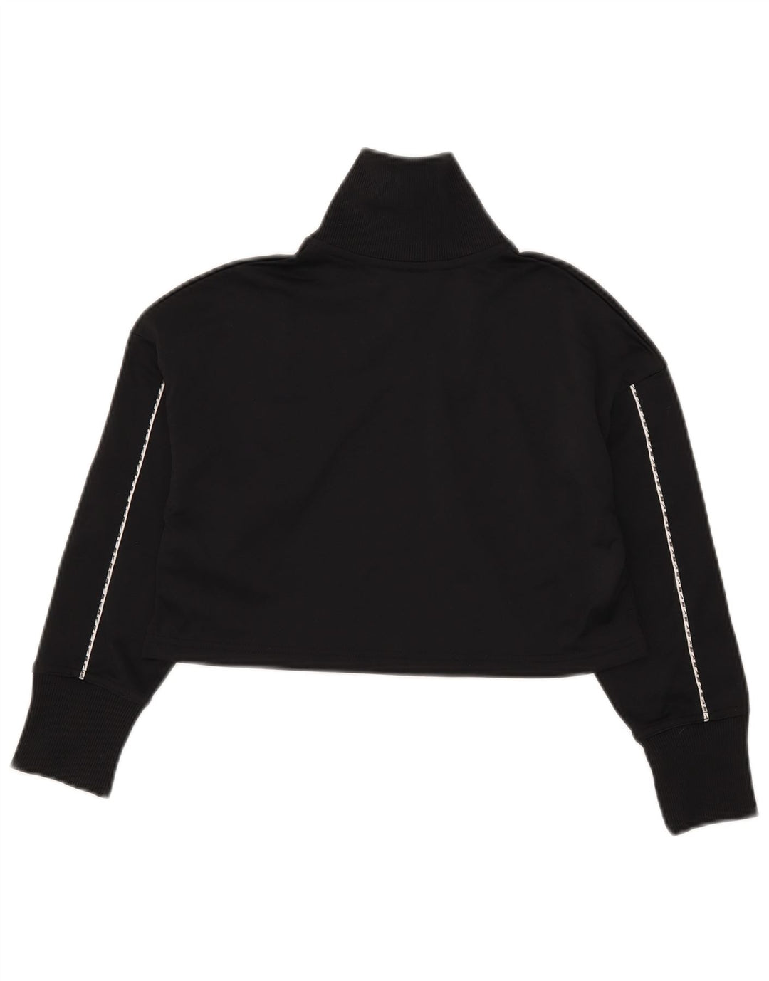 Giacca corta da tuta da donna Nike UK 10 piccola poliestere nero