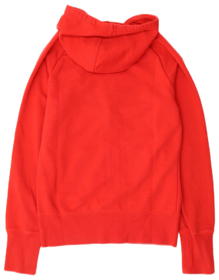 Maglione con cappuccio e zip da donna Reebok UK 10 Small Rosso
