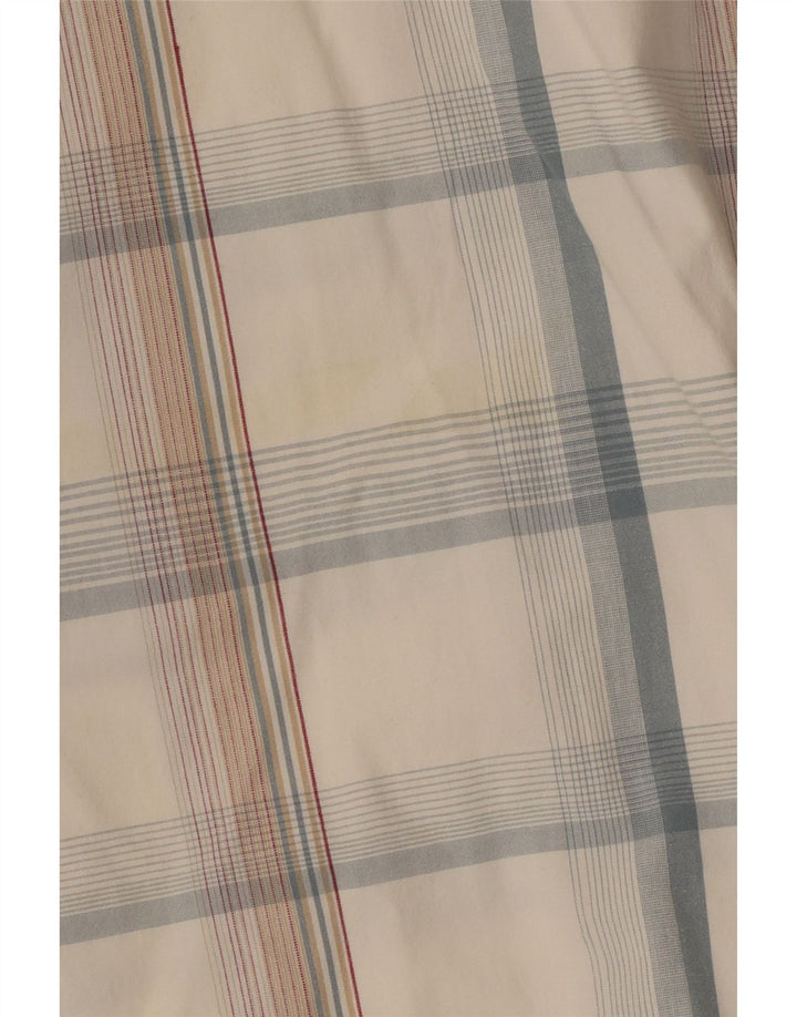 Camicia da uomo Wrangler in cotone a quadri bianco medio