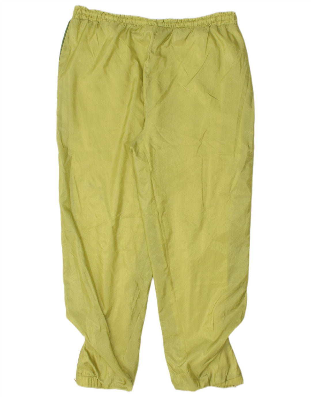 Pantaloni da tuta vintage da uomo Joggers Large Green Colourblock