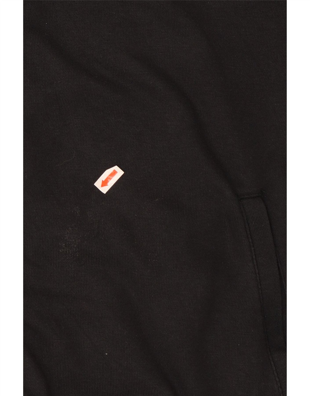 Giacca da ginnastica grafica da uomo ADIDAS grande in cotone nero