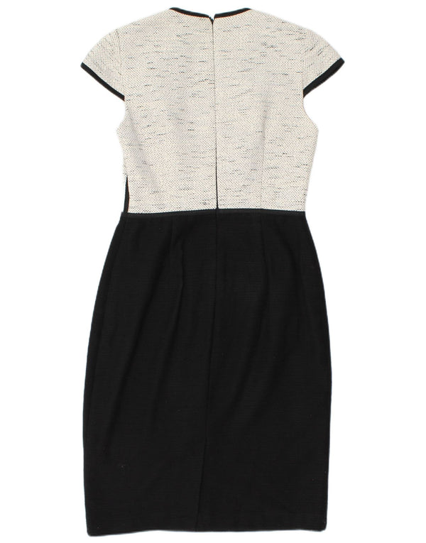 Abito tubino da donna HOBBS UK 10 piccolo cotone color block nero