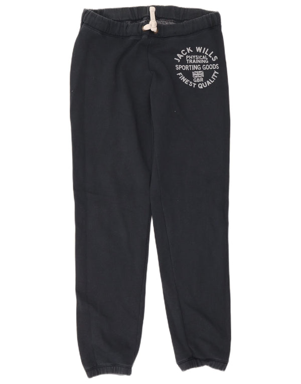 Pantaloni da tuta da donna Jack Wills Joggers UK 8 Small W32 L30 Blu Navy