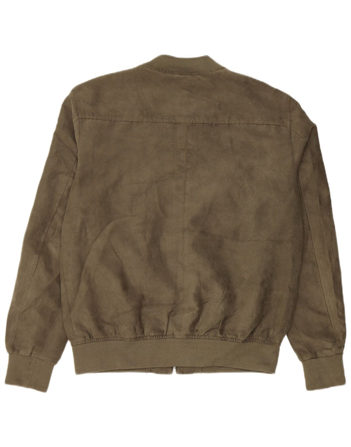Giacca bomber da uomo Jack & Jones UK 40 grande poliestere kaki