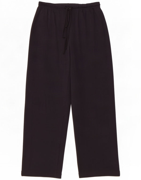 Marella Womens Wide Leg Trousers Small W27 L28 Black Viscose