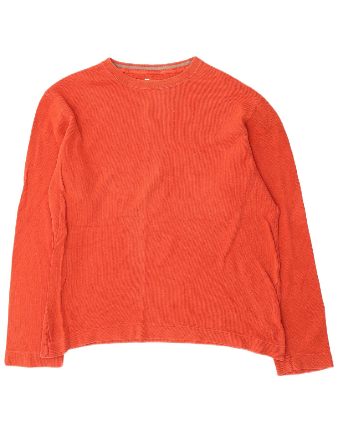 Gap Maglia da uomo a maniche lunghe grande in cotone arancione