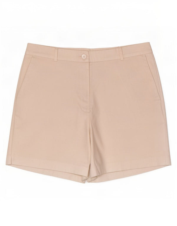 Pantaloncini chino a vita alta da donna Zara grandi W30 bianchi